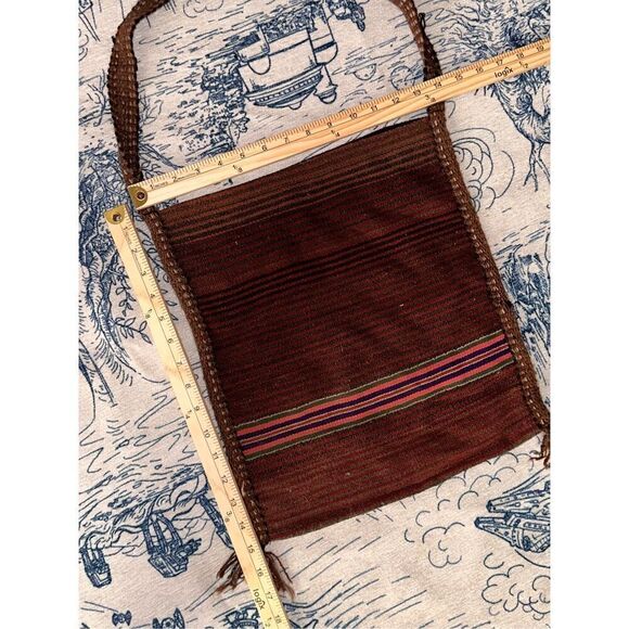 BEAUTIFUL Bolivian CHOLITA Woman’s Aguayo handmade shoulder bag Crossbody l purs - Picture 7 of 7